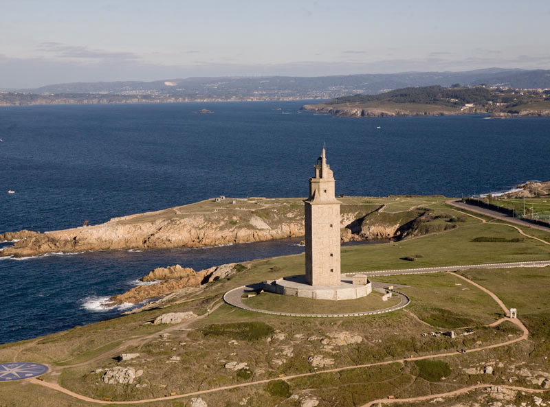 FARO TORRE DE HÉRCULES EN A CORUÑA A CORUÑA - GALICIA