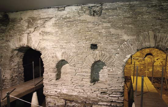 INTERIOR DA MURALLA DE LUGO