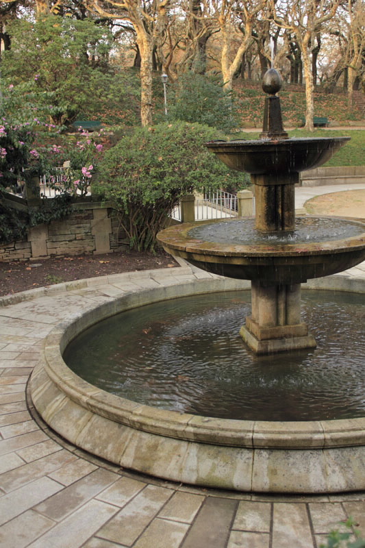 FONTE NO PASEO CENTRAL DA ALAMEDA