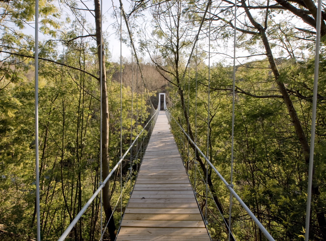 Los puentes colgantes más espectaculares Galicia