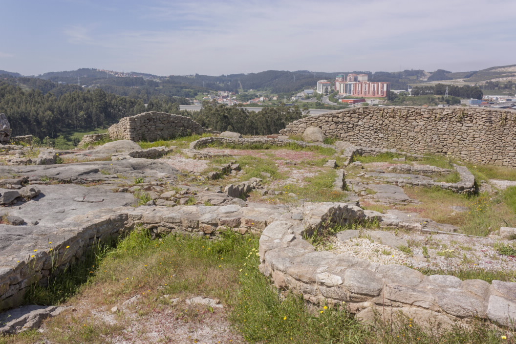 CULTURA CASTREÑA (CASTROS, CITANIAS) CASTRO DE ELVIÑA EN A CORUÑA A CORUÑA - GALICIA