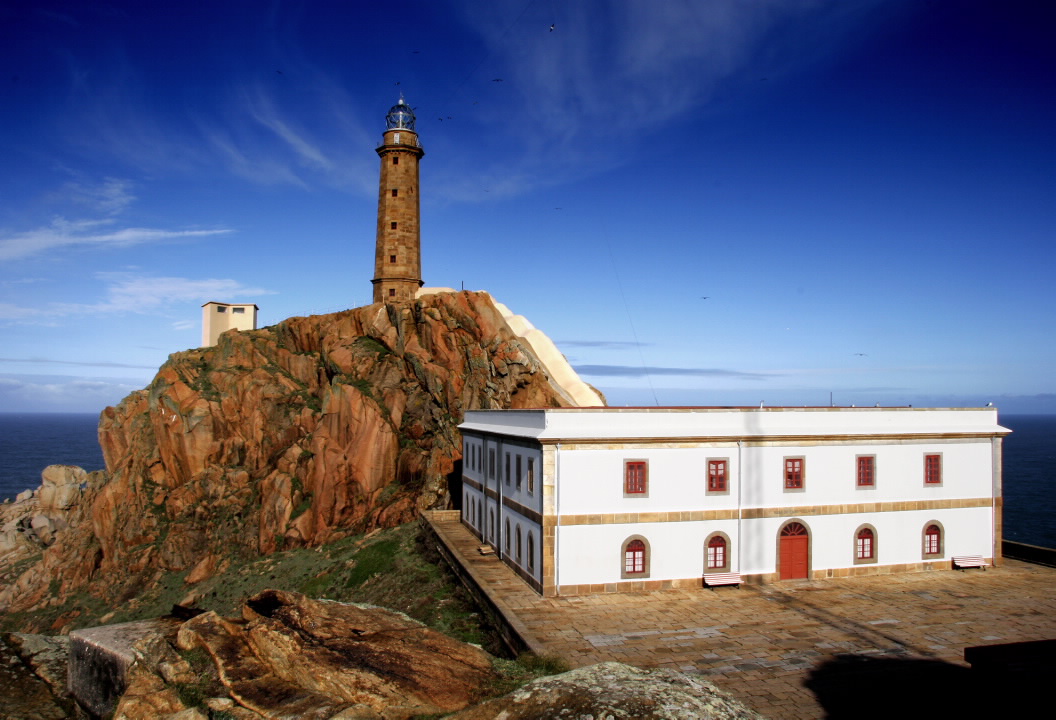 FARO FARO DO CABO VILÁN EN CAMARIÑAS A CORUÑA - GALICIA