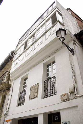 CASA BLASONADA DE RÚA NOVA, Nº 43