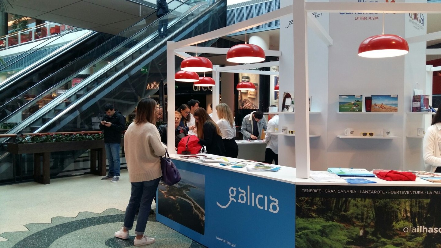 Stand de Galicia en Oporto