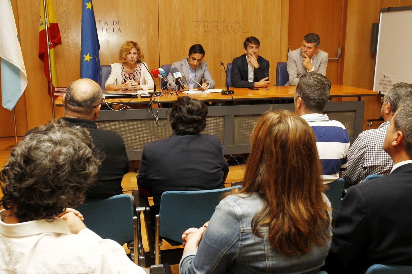 Reunión en Ferrol.