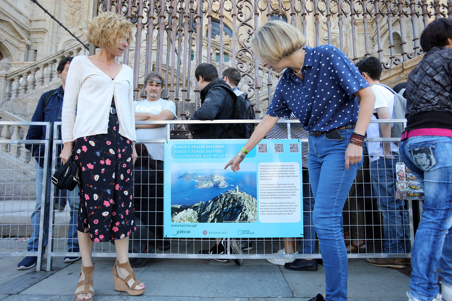 Reorganización de las visitas al Pórtico de la Gloria.