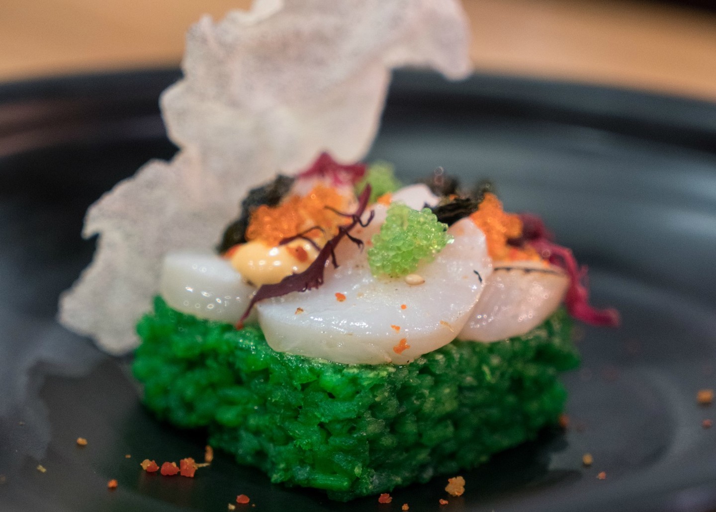 Tapa ganadora del Concurso De Tapas por Galicia 2018.