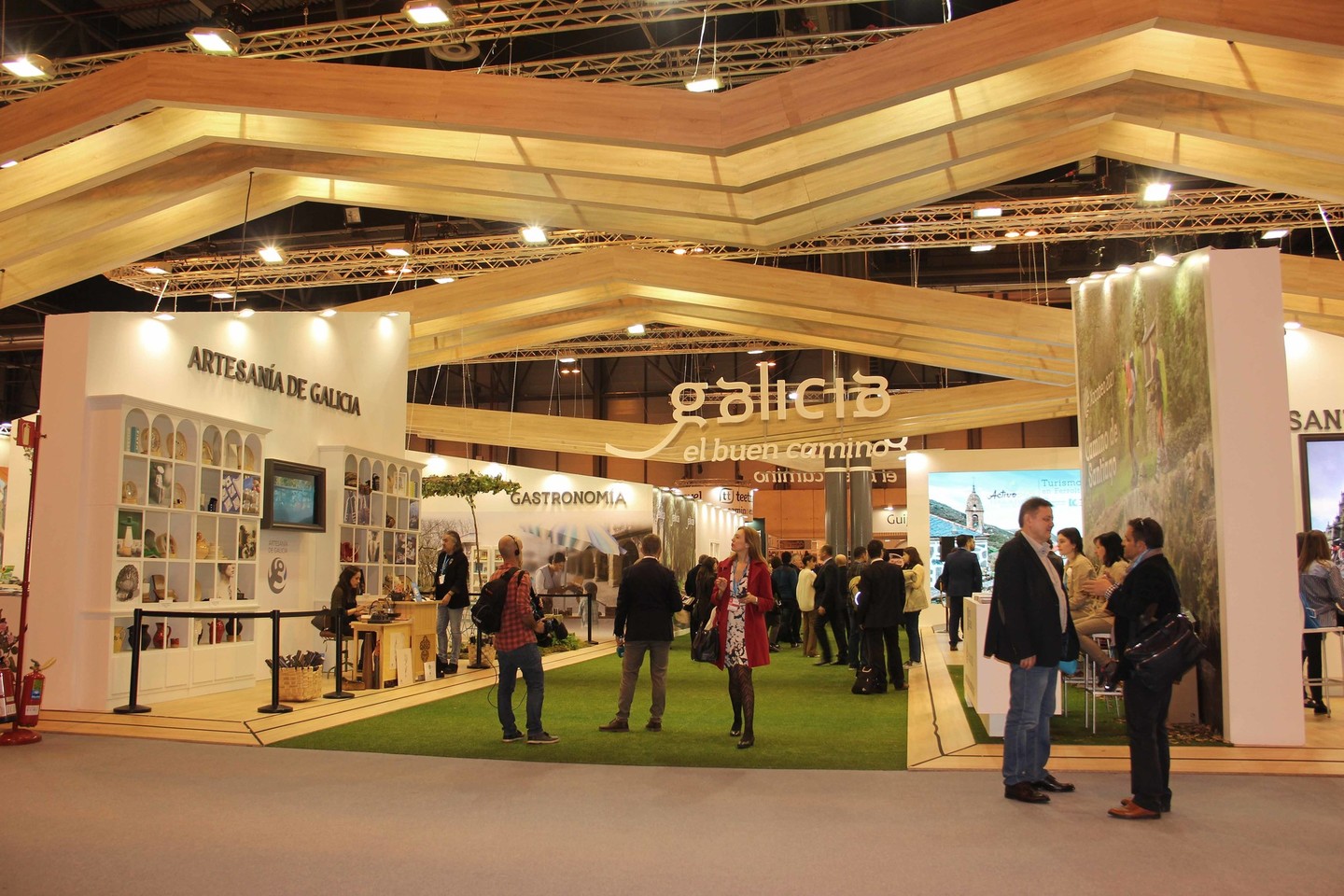 Stand de Galicia en Fitur 2019.