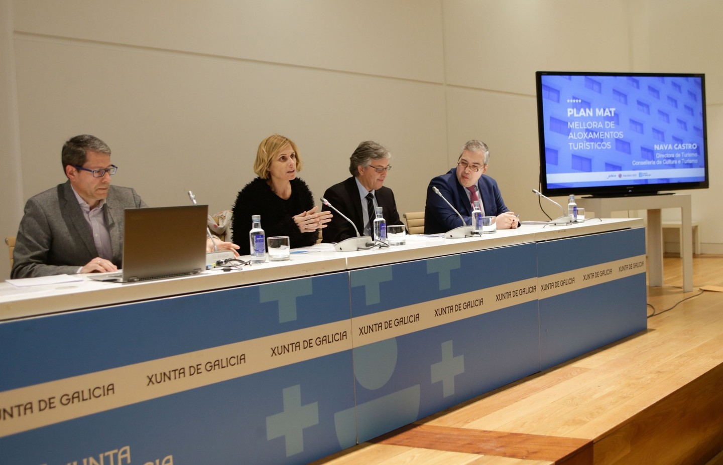 Nava Castro, en la reunión informativa sobre el Plan MAT.