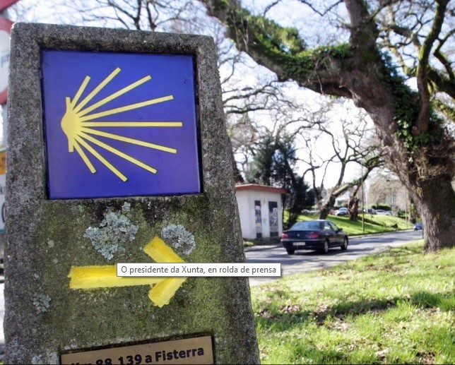 El Camino recibirá una importante inversión de la Xunta de Galicia.