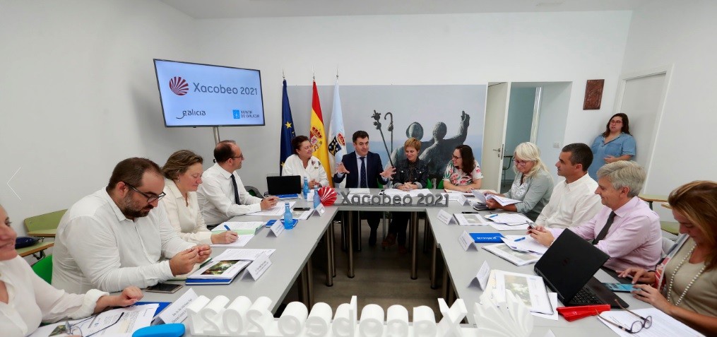 Reunión del Consejo Jacobeo en Santiago.