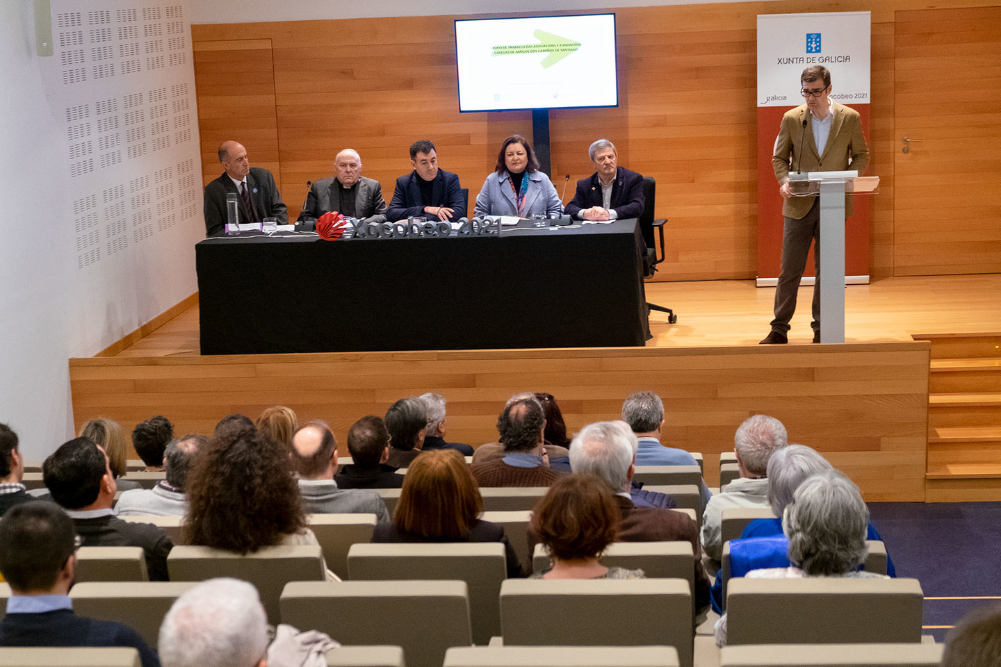 Presentación do grupo de traballo da asociacións de amigos do Camiño.