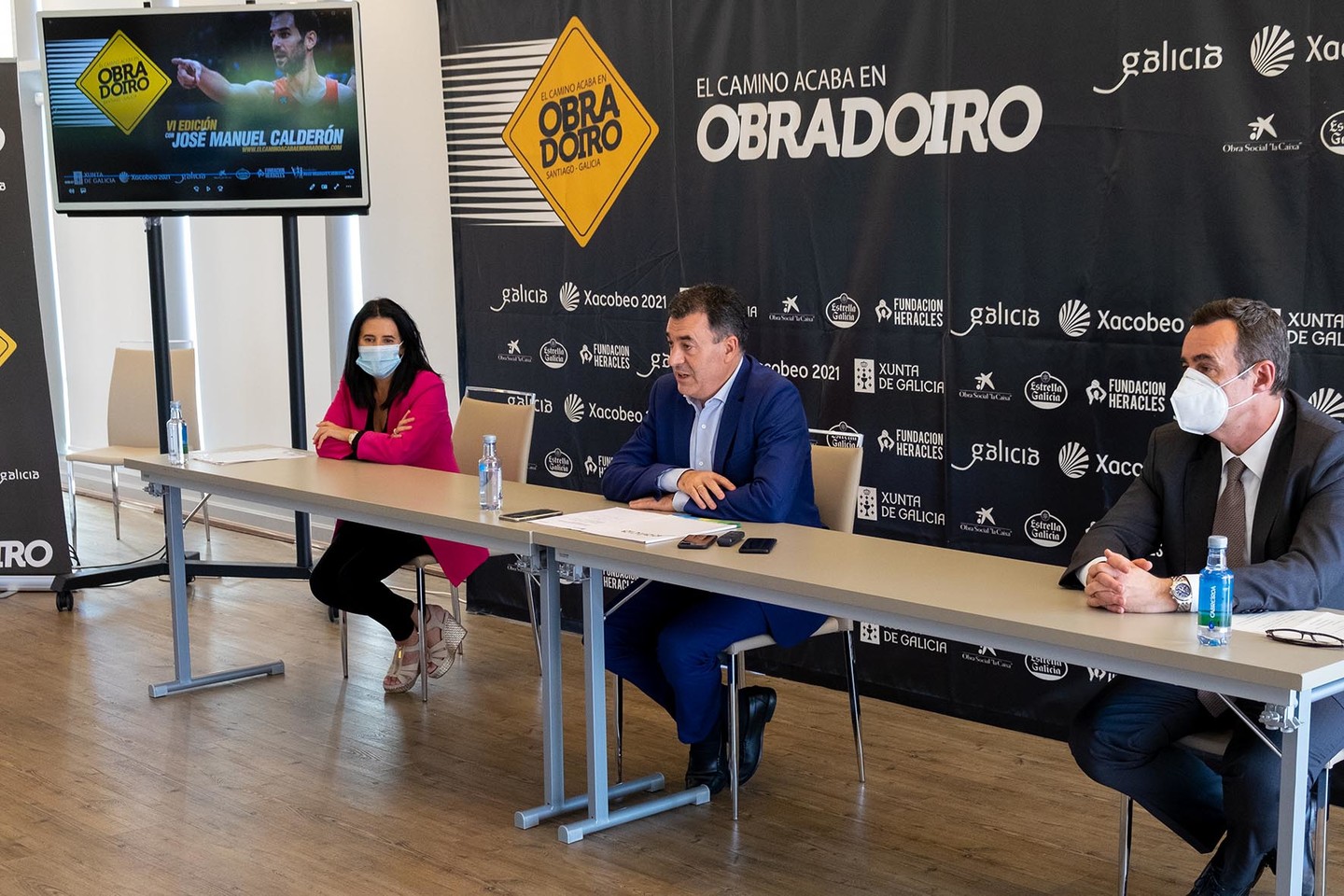 Presentación de O Camiño acaba en Obradoiro.
