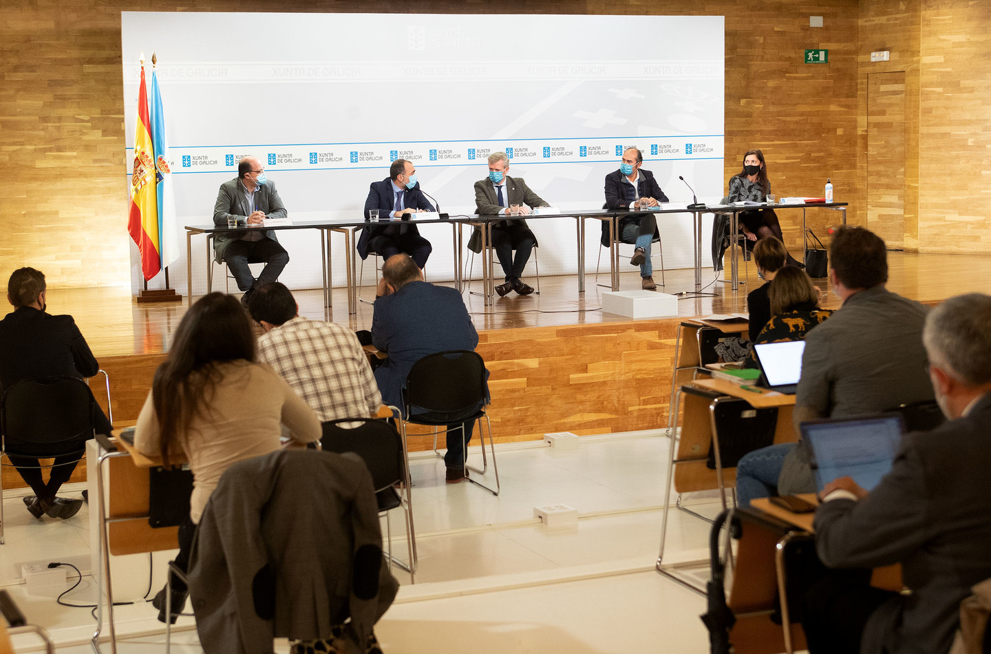 Reunión con el sector turístico gallego.