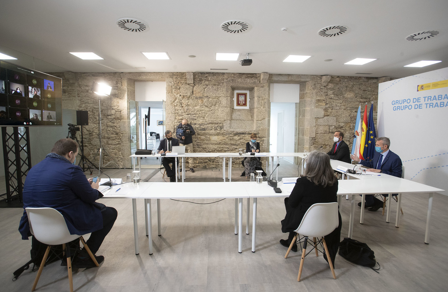 Reunión del Grupo de trabajo de los Caminos de Santiago.