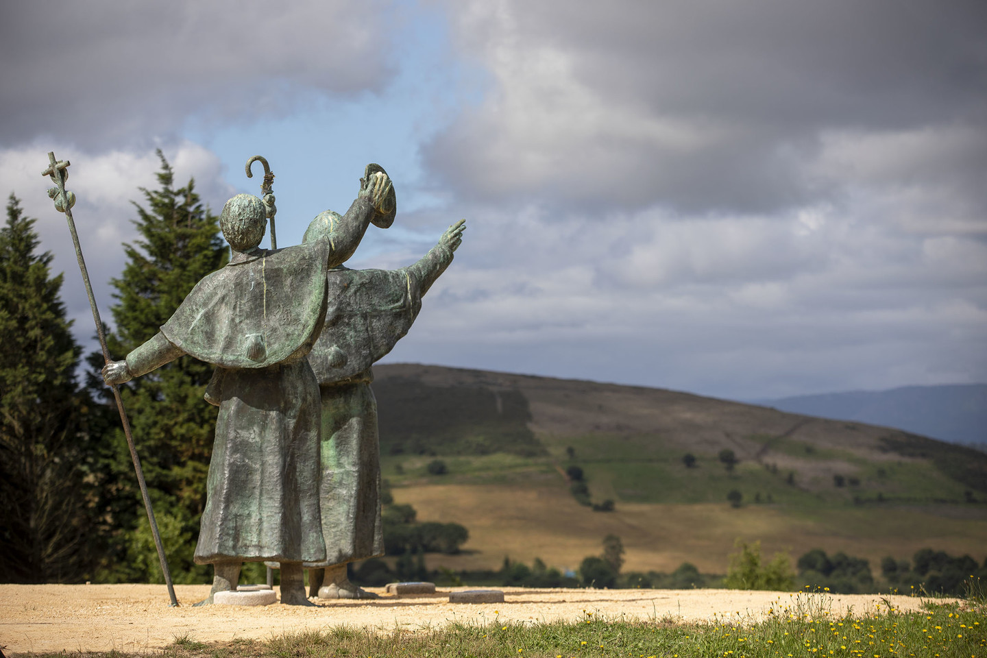 El Monte de O Gozo albergará nuevos servicios postales para peregrinos.