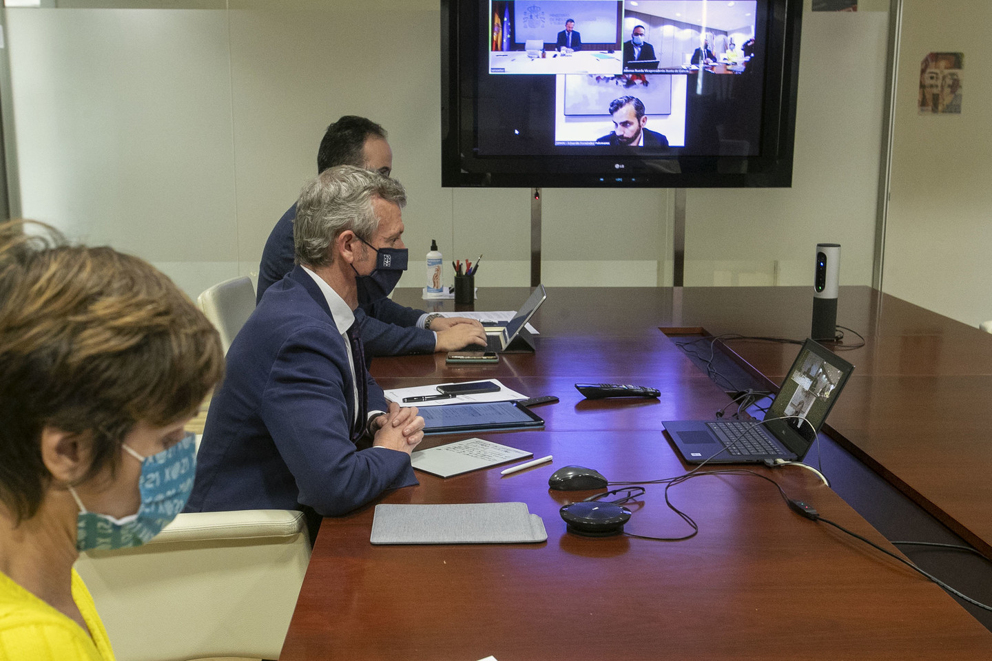 Reunión virtual Xunta-Secretaría de Estado de Turismo.