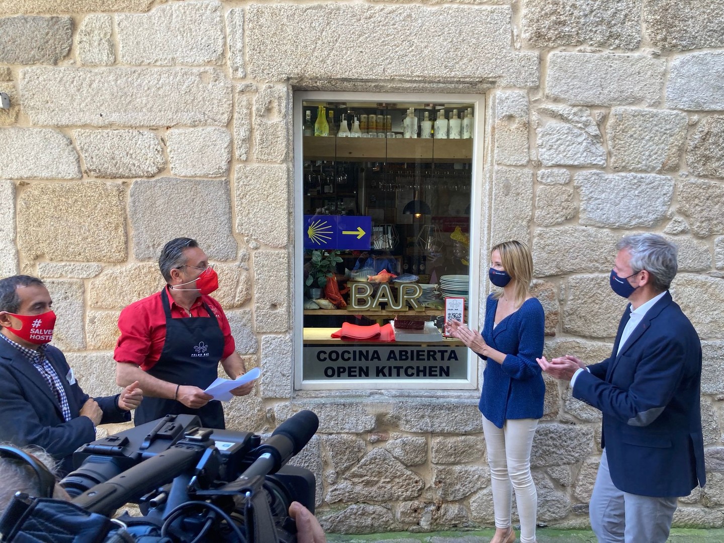 Os establecementos hostaleiros de Vigo, indicarán o Camiño de Santiago.