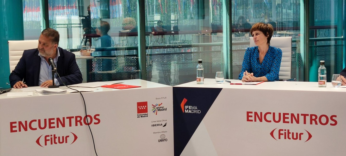 Nava Castro, no acto organizado por FITUR.