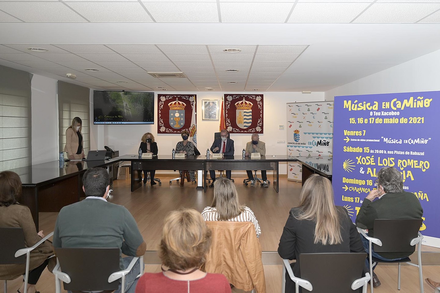 Presentación do programa incluído O Teu Xacobeo en Miño.