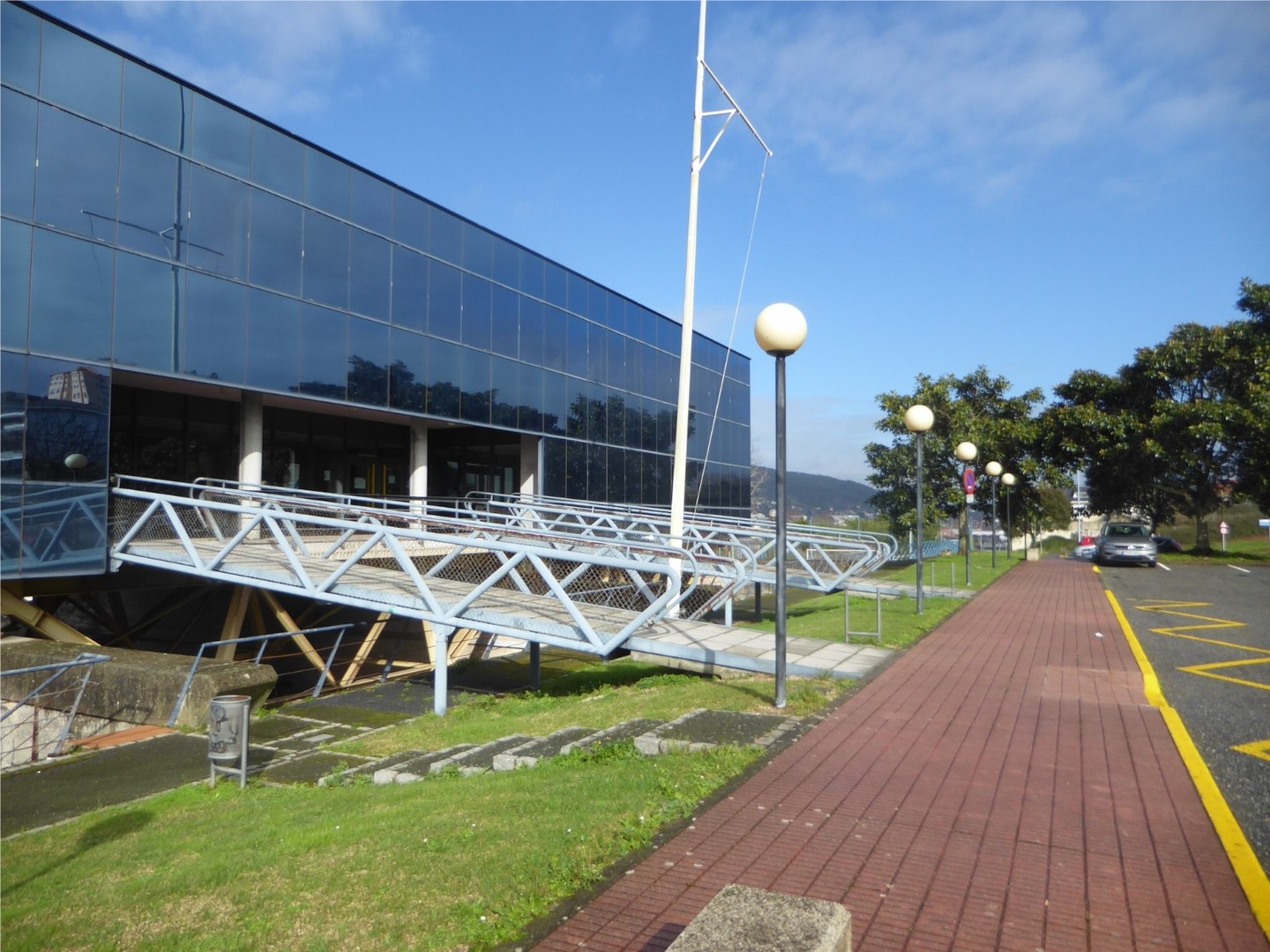 Edificio onde se situará o albergue de Ferrol-