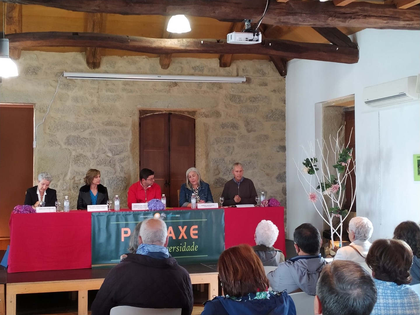 Castro, en la inauguración del curso.