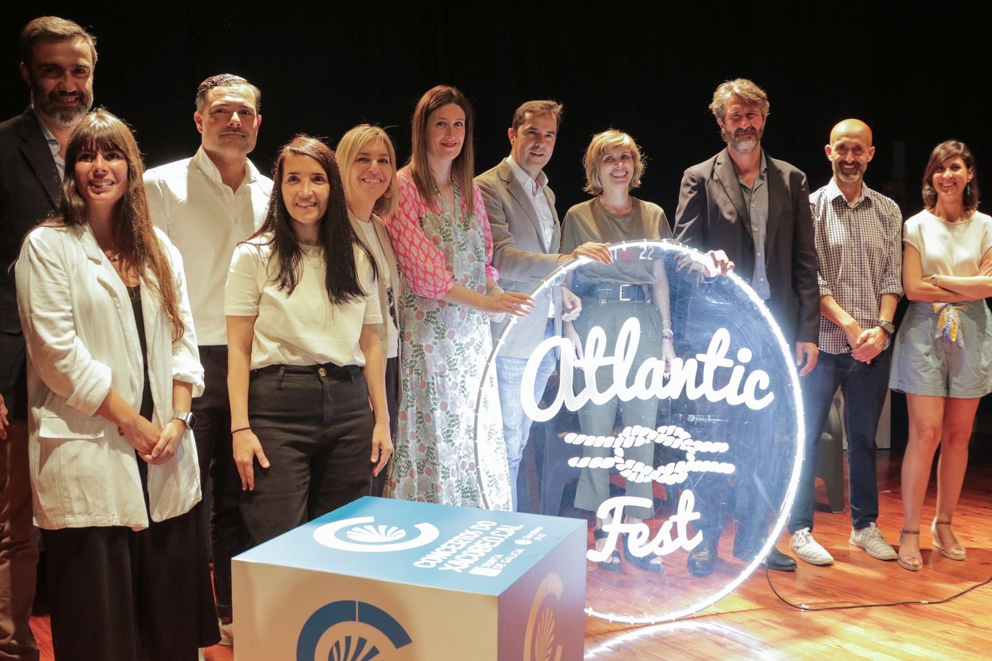 Presentación do Atlantic fest.