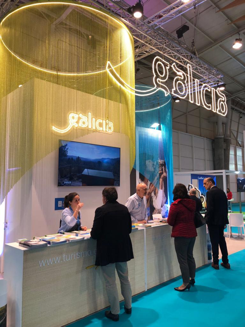 Stand de Galicia en la feria BTL 2023.