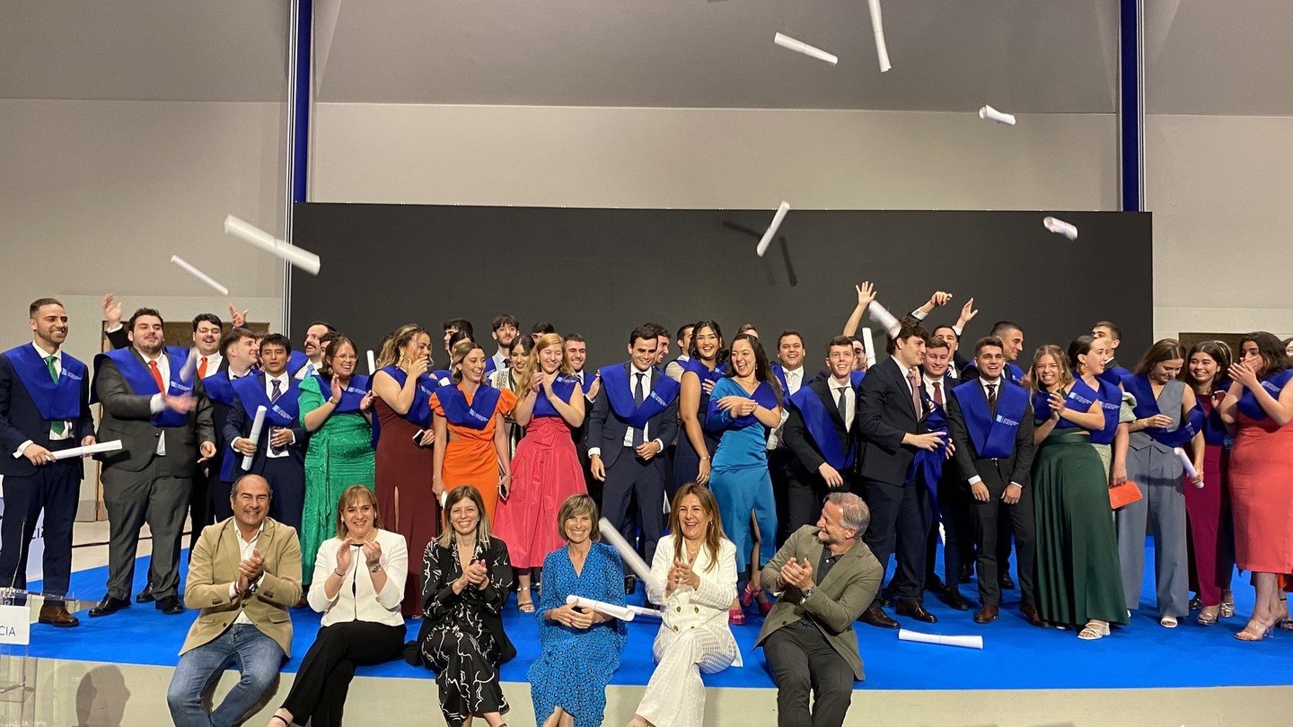 Acto de graduación no CSHG.