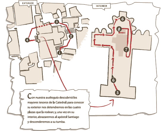 Carte des promenades