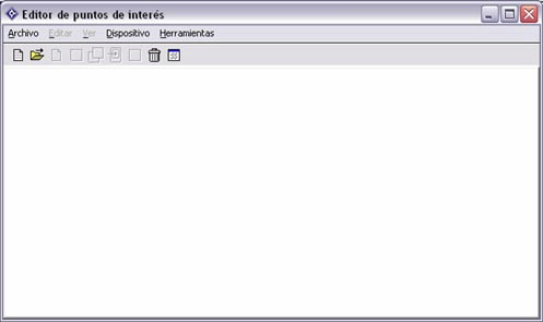 Editor de puntos de interes