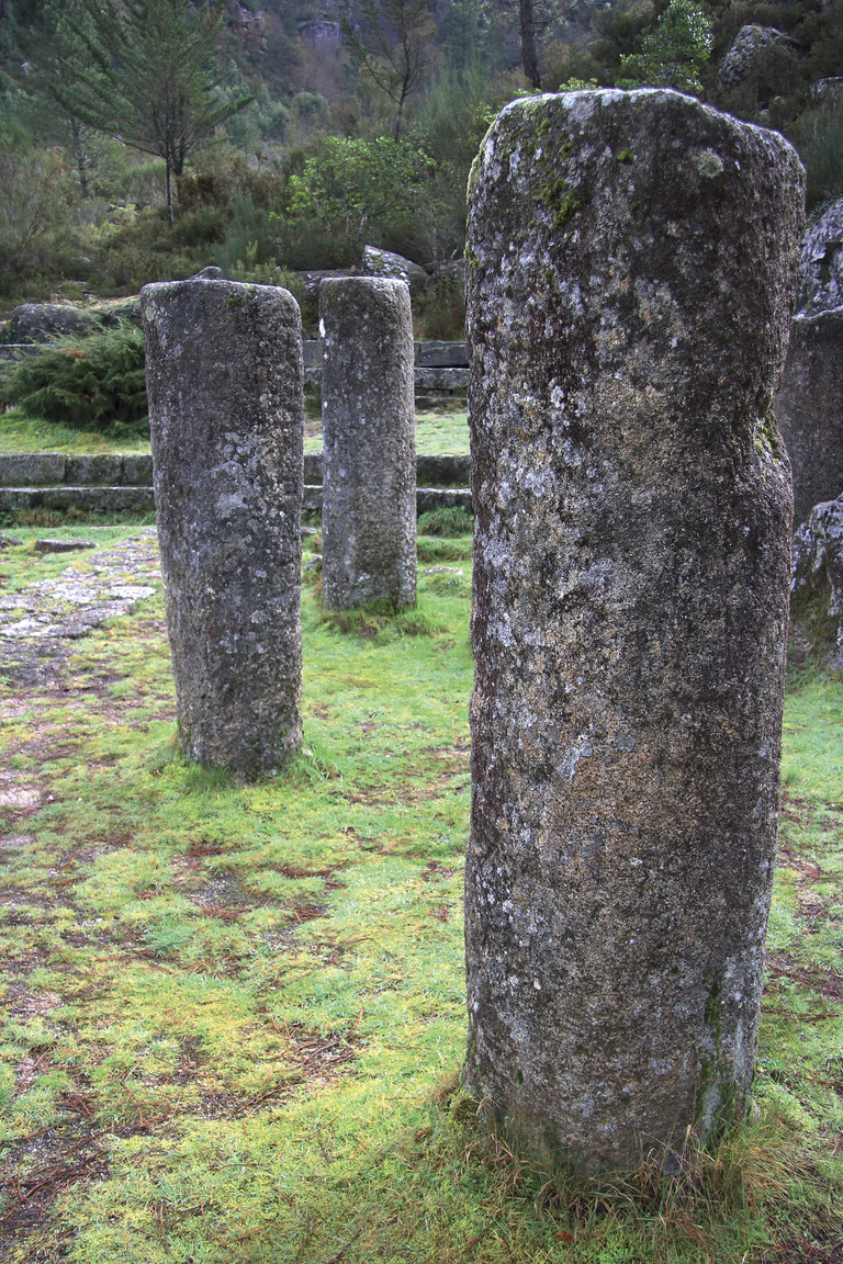 Bornes milliaires de la Via Nova