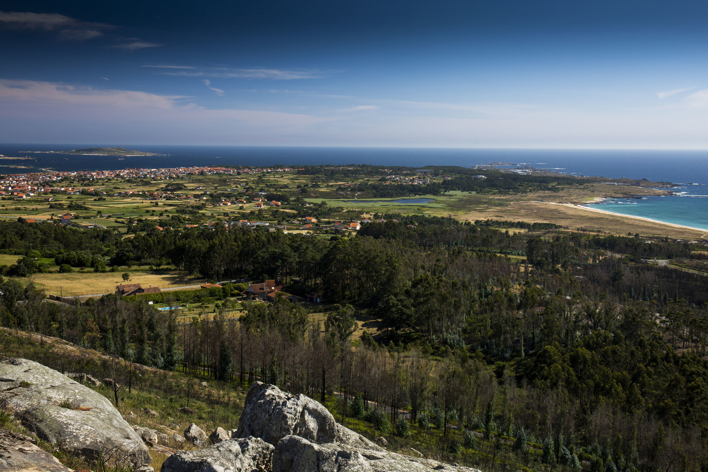 Corrubedo  desde el aire