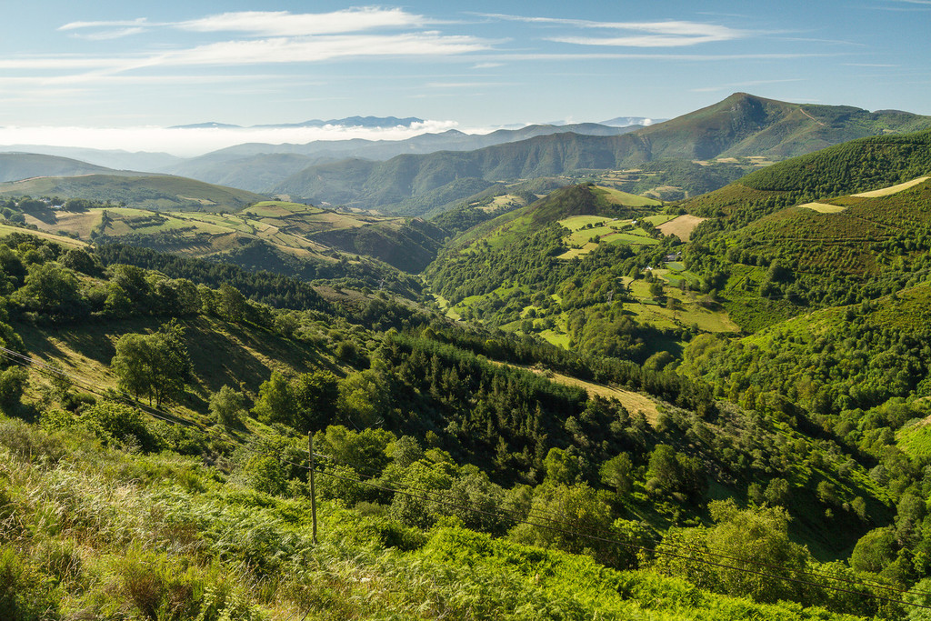 Täler, Flüsse und Berge