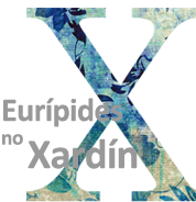 Eurípides no xardín